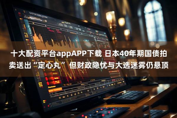十大配资平台appAPP下载 日本40年期国债拍卖送出“定心丸” 但财政隐忧与大选迷雾仍悬顶